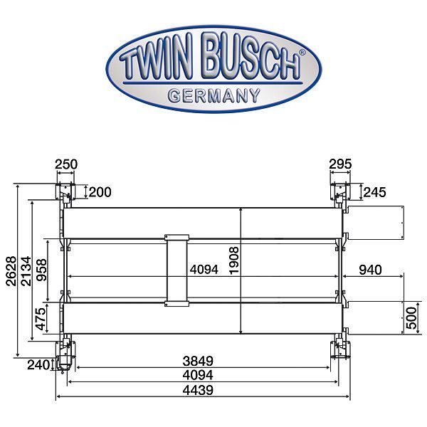 Podnośnik parkingowy Twin Busch TW 436P_product
