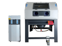 PK900EZ Piaskarka kabinowa ciśnieniowa, poj. kabiny 900 l