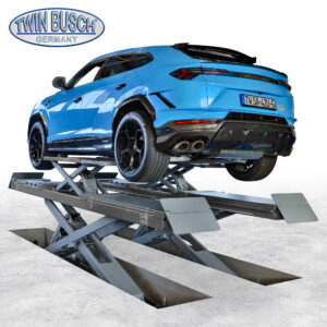 TWSA-42U-400-G Podnośnik nożycowy diagnostyczny, udźwig 4.2T, kolor szary