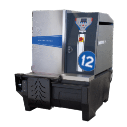 WD12303-AD1L DRESTER GP12 Silverstone (W-1200) Myjka do kół, szara, czerwone oklejenie, podgrzewacz 1.5 kW, podnośnik koła, zasilanie 400V 3 fazy, 50 Hz