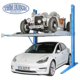 TW227P-230 Podnośnik 2-kolumnowy parkingowy, udźwig 2.7T, elektromagnetyczne zwalnianie rygli zabezpieczających