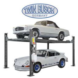 TW436P-G Podnośnik 4-kolumnowy parkingowy 3.6T, kolor antracyt